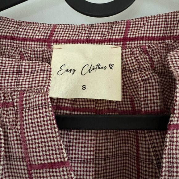 Puff Sleeve Button Up Blouse - Picture 4 of 4